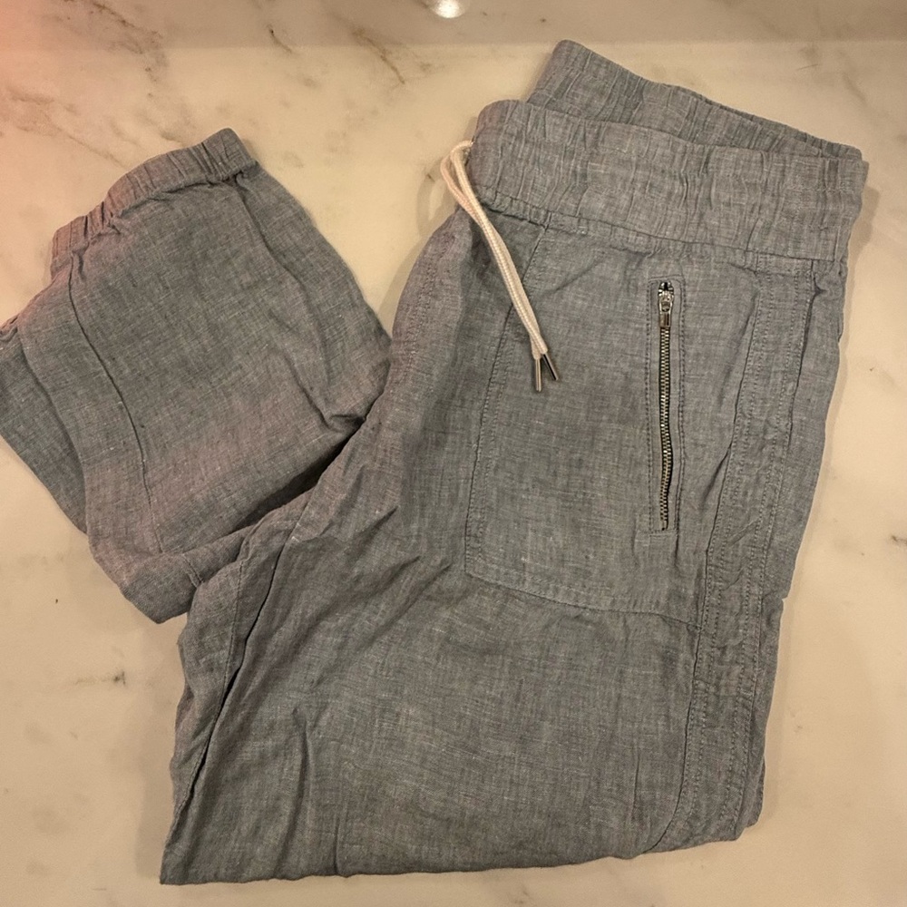Athleta Cabo Linen Jogger